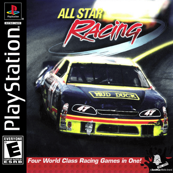 All-Star Racing box art for Playstation